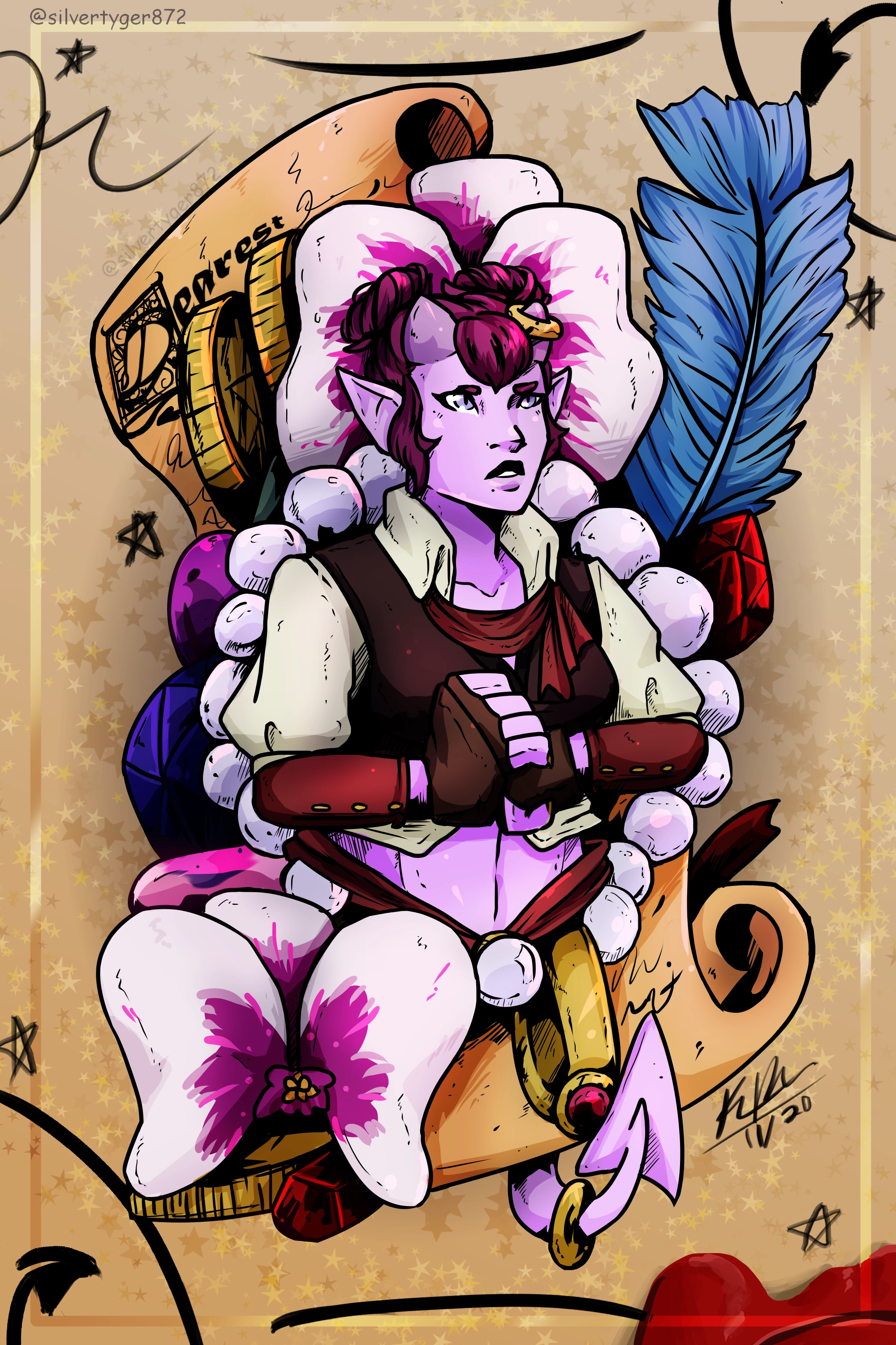 Tygah Fancy Art For Me